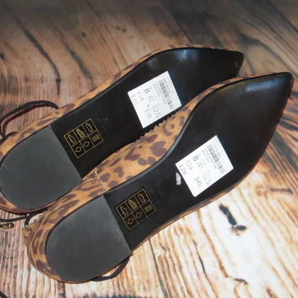 NWT Topshop Ghillie 10.5 Pointed Flats - Picture 4 of 4